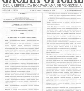 Ley de Reforma de la Ley Orgánica de Hidrocarburos 2026