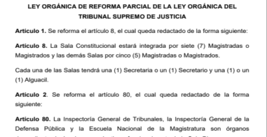 Ley Orgánica del Tribunal Supremo de Justicia 2026 3 Ley Orgánica del Tribunal Supremo de Justicia 2026
