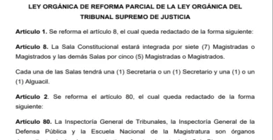 Ley Orgánica del Tribunal Supremo de Justicia 2026 3 Ley Orgánica del Tribunal Supremo de Justicia 2026