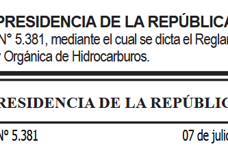 REGLAMENTO DE LA LEY ORGÁNICA DE HIDROCARBUROS 2026 1 REGLAMENTO DE LA LEY ORGÁNICA DE HIDROCARBUROS 2026