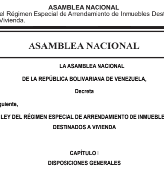 Ley del Régimen Especial de Arrendamiento de Inmuebles Destinados a Vivienda 2026 1 Ley del Régimen Especial de Arrendamiento de Inmuebles Destinados a Vivienda 2026