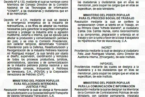 Gaceta Oficial