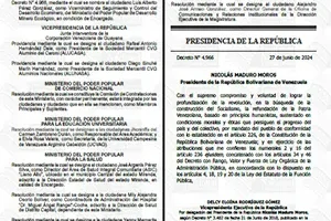 Gaceta Oficial Venezuela #42909 27/06/2024 10 Gaceta Oficial Venezuela