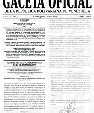 Gaceta Oficial Venezuela
