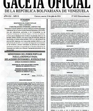 Gaceta Oficial Venezuela