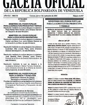 Gaceta Oficial Venezuela