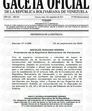 Gaceta Oficial Venezuela