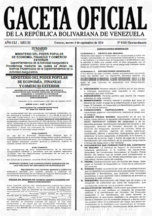 Gaceta Oficial Venezuela