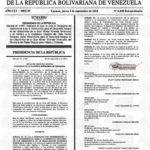 Gaceta Oficial Venezuela