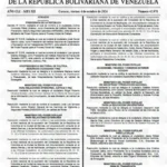 Gaceta Oficial Venezuela