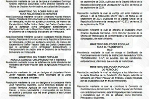 Gaceta Oficial Venezuela #42981 09/10/2024 10 Gaceta Oficial Venezuela