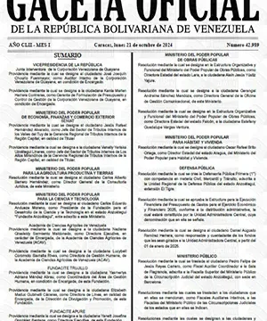 gaceta oficial 42989 21 10 2024