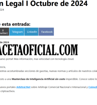 Boletín Legal I Octubre de 2024