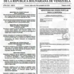 Gaceta Oficial Venezuela