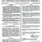 Gaceta Oficial Venezuela