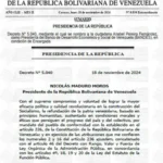 Gaceta Oficial Venezuela