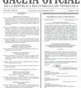 Gaceta Oficial