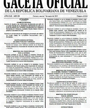 Gaceta Oficial