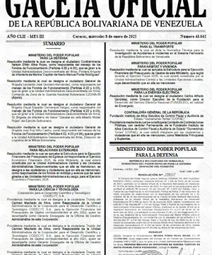Gaceta Oficial