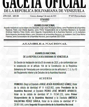Gaceta Oficial Extraordinaria