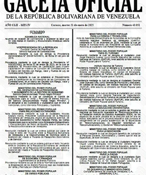 Gaceta Oficial