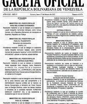 Gaceta Oficial