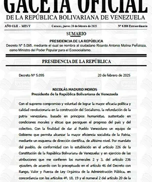 Gaceta Oficial Extraordinaria