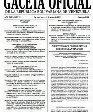 Gaceta Oficial