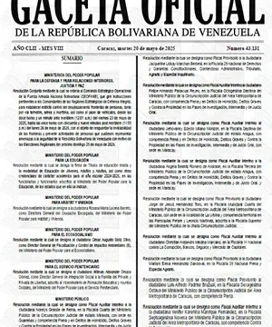 Gaceta Oficial