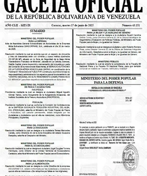 Gaceta Oficial