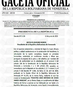 Gaceta Oficial Extraordinaria