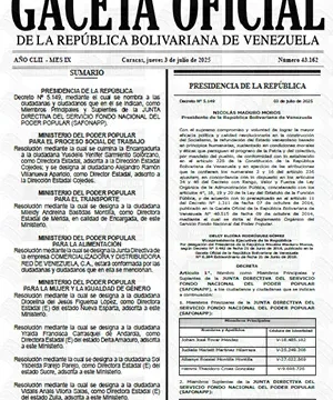 Gaceta Oficial