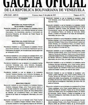 Gaceta Oficial