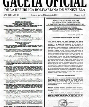 Gaceta Oficial