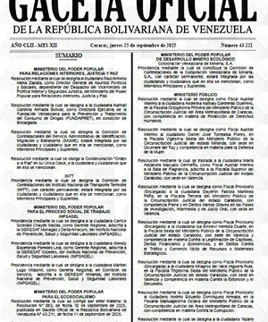 Gaceta Oficial