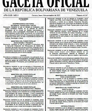 Gaceta Oficial