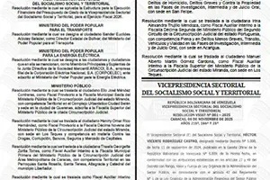 Gaceta Oficial #43255 13/11/2025 4 Gaceta Oficial