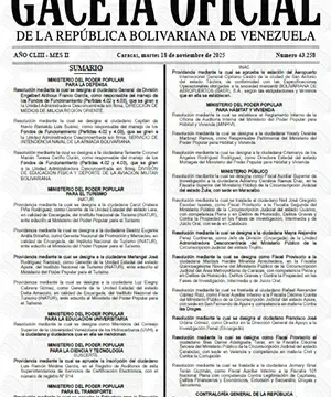 Gaceta Oficial