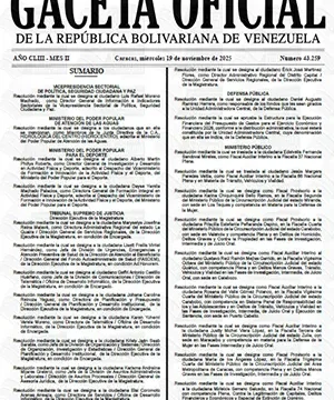 Gaceta Oficial