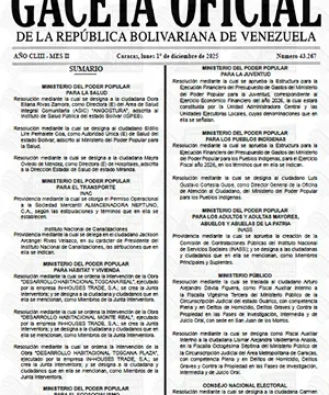 Gaceta Oficial