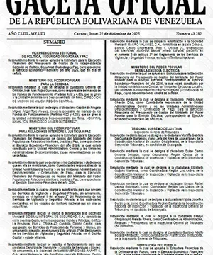 Gaceta Oficial