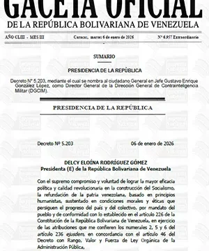 Gaceta Oficial Extraordinaria