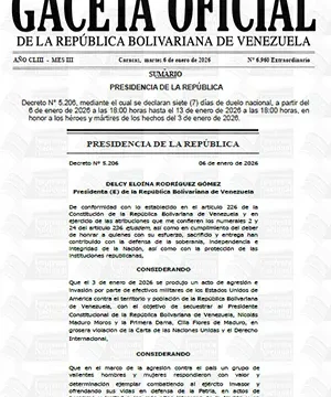 Gaceta Oficial Extraordinaria