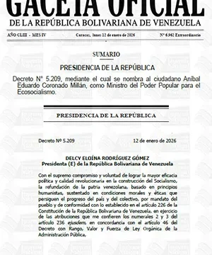 Gaceta Oficial Extraordinaria