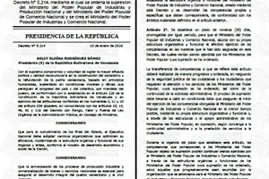 Gaceta Oficial Extraordinaria