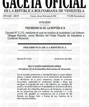 Gaceta Oficial Extraordinaria