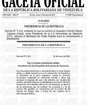 Gaceta Oficial Extraordinaria