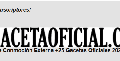 Boletín Legal #1 2026: Estado de Conmoción Externa +25 Gacetas Oficiales 2025-2026 4 Boletín Legal #1 2026: Estado de Conmoción Externa +25 Gacetas Oficiales
