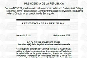 Gaceta Oficial Extraordinaria #6974 19/01/2026 5 Gaceta Oficial Extraordinaria