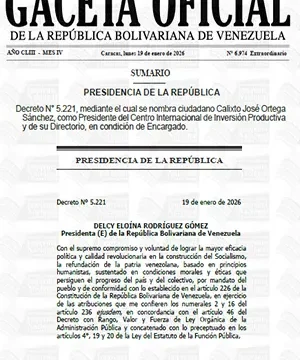 Gaceta Oficial Extraordinaria